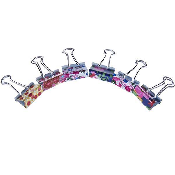 گیره کاغذ پنتر سایز 32میلی متری کد BC106 - بسته 24 عددی، Panter 32mm Binder Clip BC106 - Pack of 24