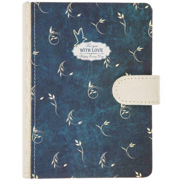 دفتر یادداشت ونوشه مدل With Love Leaf، Vanosheh With Love Leaf Notebook