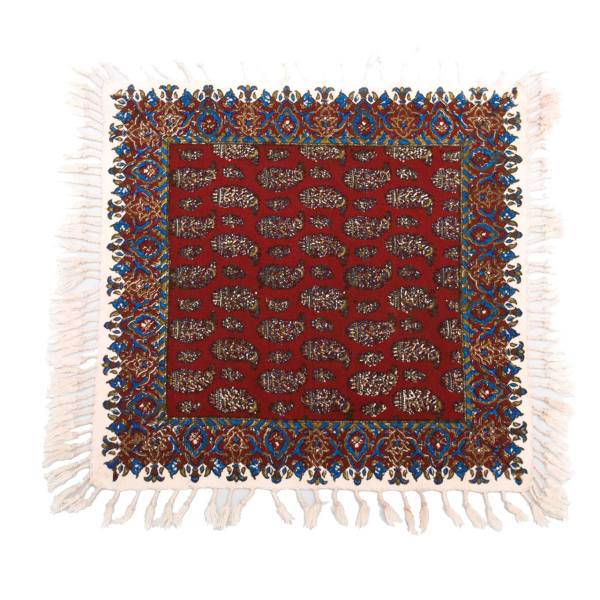 سفره قلمکار اثر زابلیان طرح 20-11-118 سایز 40 × 40 سانتی متر
