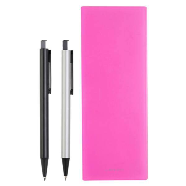 ست خودکار مدادنوکی و جامدادی لاتن مدل Ultra Pink، Laton Ultra Pink Pen Mechanical Pencil and Notebook Set