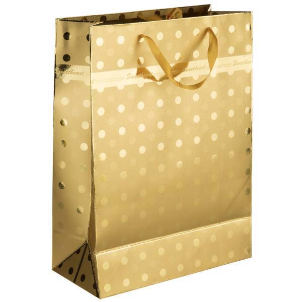 پاکت هدیه عمودی طرح خالدار 4، Dotted Design 4 Vertical Gift Bag - Small Size