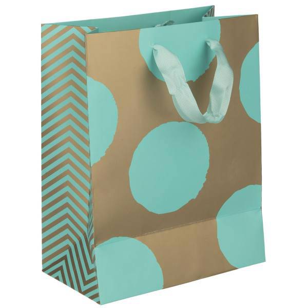 پاکت هدیه عمودی طرح خالدار 3 - سایز کوچک، Dotted Design 3 Vertical Gift Bag - Small Size