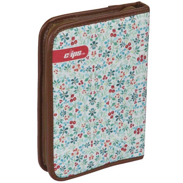 جامدادی کلیپس طرح توت وحشی سایز 3، Clips Berry Pencil Case Size 3