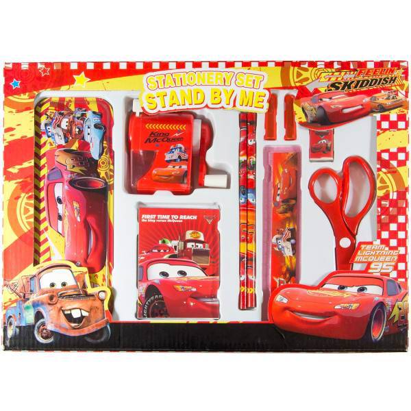 ست 10 تکه لوازم التحریر Stand By Me طرح ماشین ها کد 39، Stand By Me Cars 39 Stationery Set 10 pcs