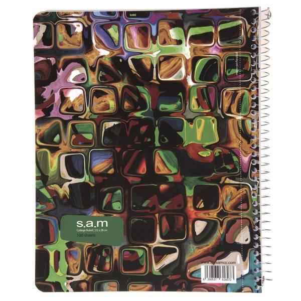 دفتر مشق سم طرح لوزی، Sam Diamond Design Homework Notebook