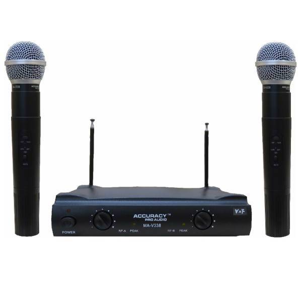 میکروفن بی سیم اکرسی مدل MA-V338، Accuracy wireless microphone model MA-V338