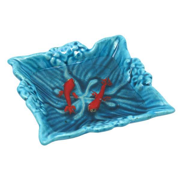 کاسه سرامیکی دو ماهی فرگل مدل3D
