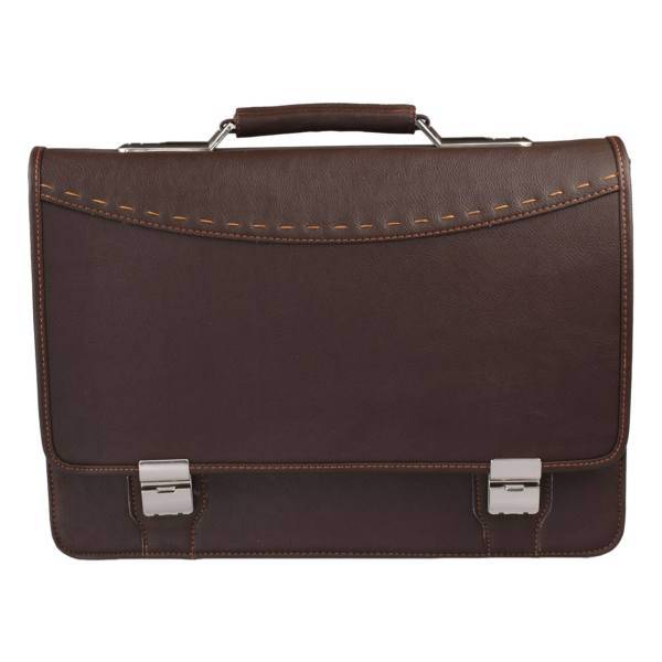 کیف اداری چرم مصنوعی پارینه مدل P139-7، Parine P139-7 Leather Briefcase