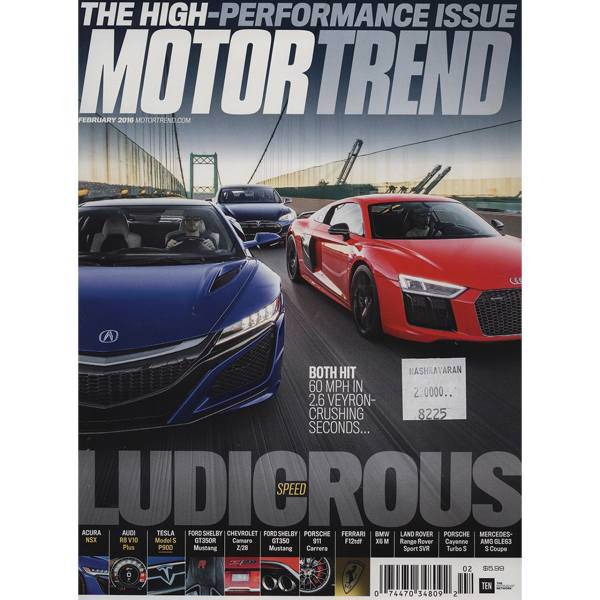 مجله موتور ترند - فوریه 2016، Motor Trend Magazine - February 2016