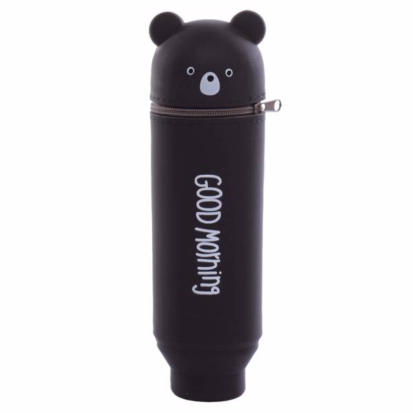 جامدادی کپ مدل خرس، Cap Bear Silicon Pencil Case