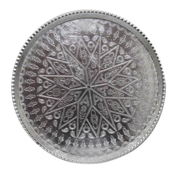 سینی مسی گرد آرت گالری طرح کرمان کد 19