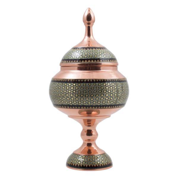 شکلات خوری خاتم کوب رستا طرح 7-11-121 ارتفاع 27 سانتی متر