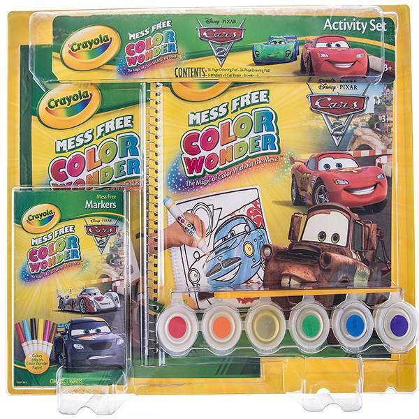 بسته رنگ آمیزی کرایولا مدل ماشین ها کد 2242، Crayola Cars Stationery Bundle 2242