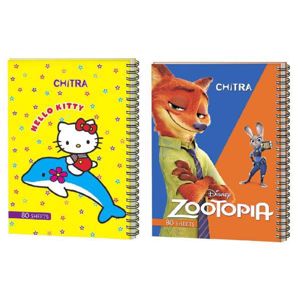 دفتر مشق چیترا کد 2-060 مجموعه 2 عددی، Chitra 060-2 Homework Notebook Set 2 Pcs