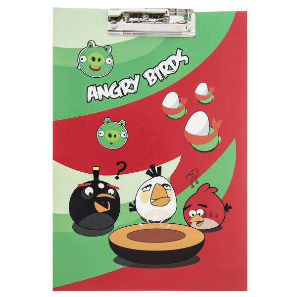 تخته شاسی آوای تحریر مدلAngry Birds A1 سایز A4، Avaye Tahrir Angry Birds A1 Sketch Board Size A4