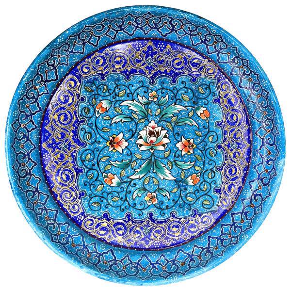 سینی مسی میناکاری گالری آسمانی طرح دایره عشق مدل S-2