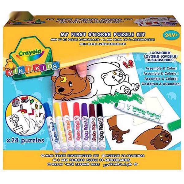 بسته رنگ آمیزی کرایولا سری مینی کیدز کد 18113، Crayola Mini Kids 18113 Kit Stationery Bundle