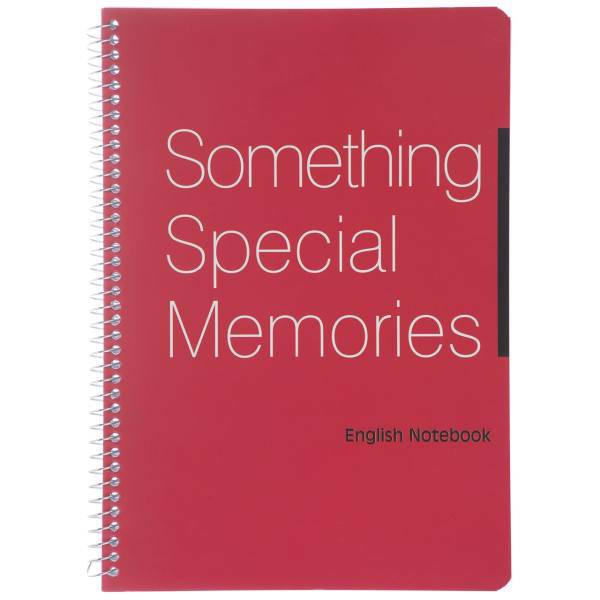 دفتر زبان آوای تحریر مدل Something Special Memories، Avayetahrir Something Special Memories English Notebook