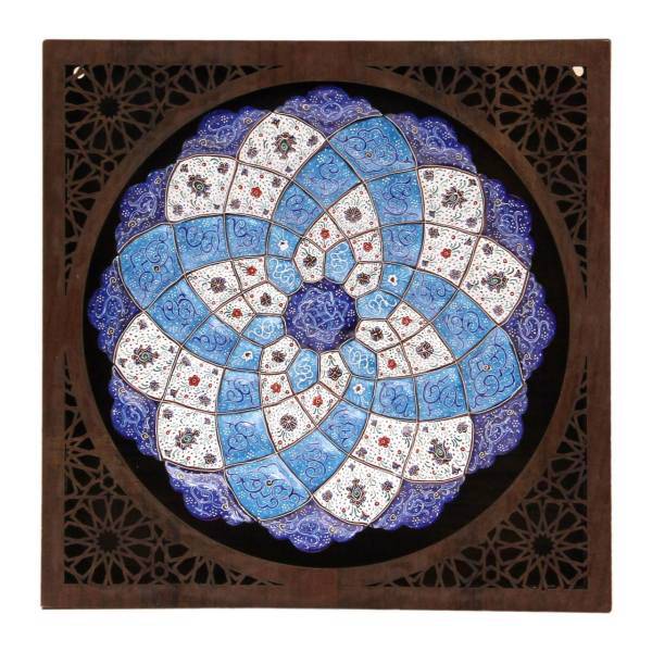 بشقاب میناکاری چیتساز کد Dmt3