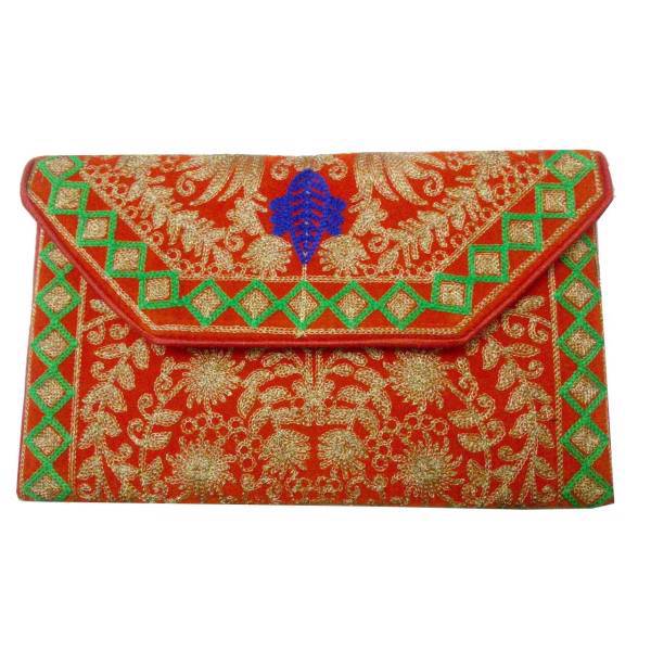 کیف دستی زنانه مدل سوزندوزی کد A-122، Needlework bag Cover A-122