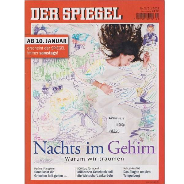 مجله اشپیگل - پنجم ژانویه 2015، Der Spiegel Magazine -5 January 2015