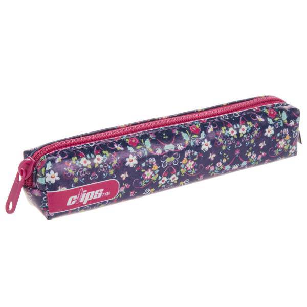 جامدادی کلیپس طرح شکوفه، Clips Blossom Pencil Case