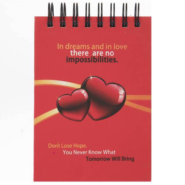 دفتر یادداشت آوای تحریر مدل No Impossibilities، Avaye Tahrir No Impossibilities Notebook