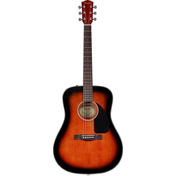 گیتار آکوستیک فندر مدل CD-60 Sunburst سایز 4/4، Fender CD-60 Sunburst 0961539232 4/4 Acoutic Guitar