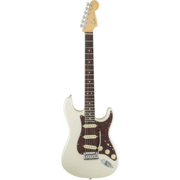 گیتار الکتریک فندر مدل American Elite Stratocaster RW Olympic Pearl، Fender American Elite Stratocaster RW Olympic Pearl Electric Guitar