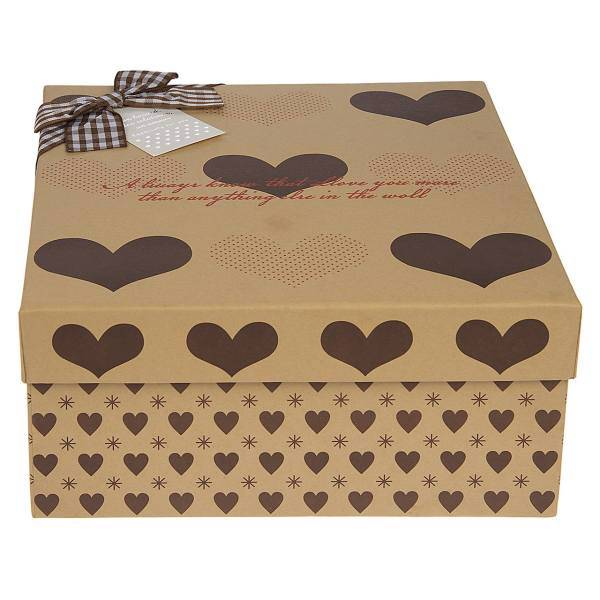 جعبه کادویی طرح قلب 9، Heart Design 9 Gift Box