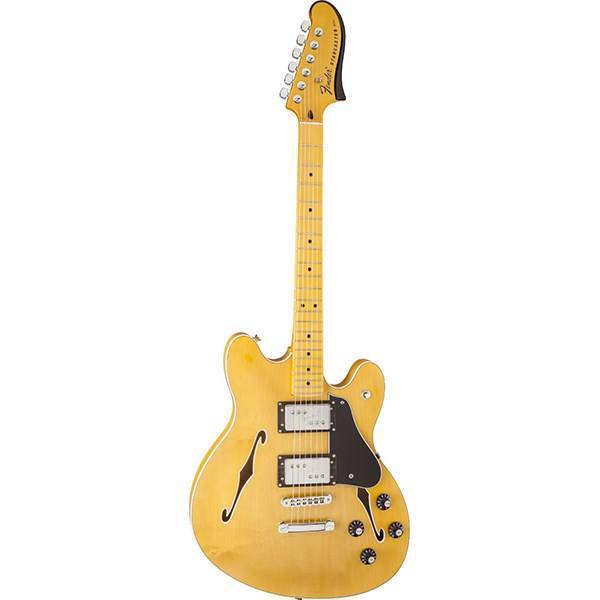 گیتار الکتریک فندر مدل Starcaster MN کد 0243102521، Fender Modern Player Starcaster MN Natural Electric Guitar