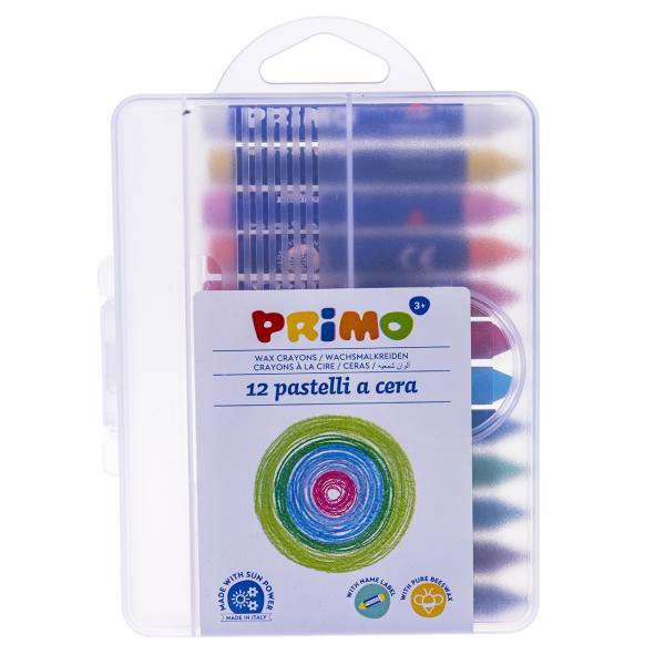 پاستل روغنی 12 رنگ پریمو مدل 057PC12MXP، Primo 057PC12MXP 12 Color Oil Pastel