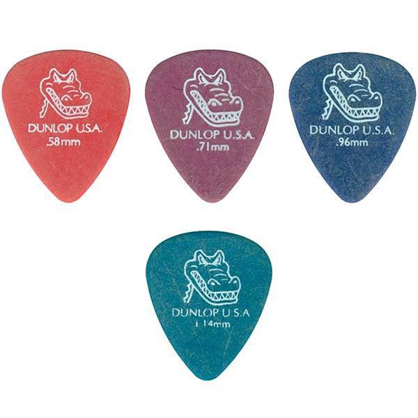 پک 4 تایی پیک گیتار Jim دانلوپ مدل 417P، Jim Dunlop 417P Guitar Picks