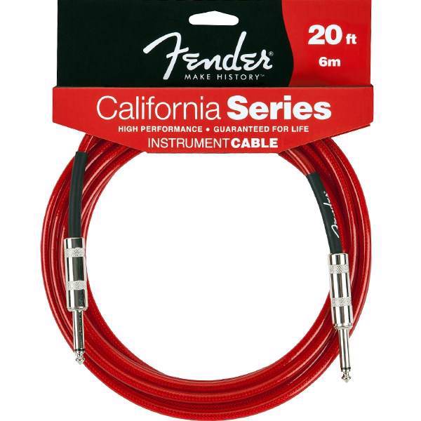 کابل 6 متری گیتار الکتریک فندر مدل FGC-20R 0990520009، Fender FGC-20R 0990520009 Guitar Cable