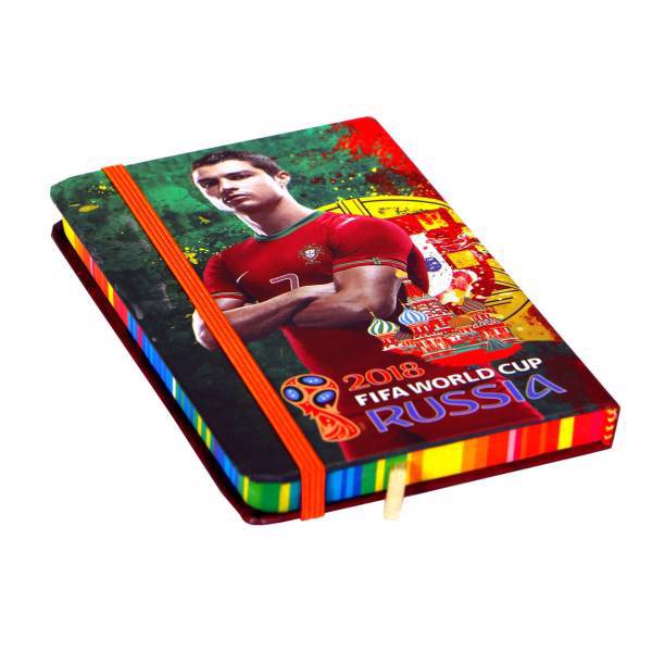 دفترچه یادداشت مدل ترنم طرح Cristioano Ronaldo