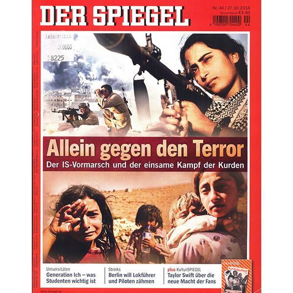 مجله اشپیگل - بیستم و هفتم اکتبر 2014، Der Spiegel Magazine - 27 October 2014