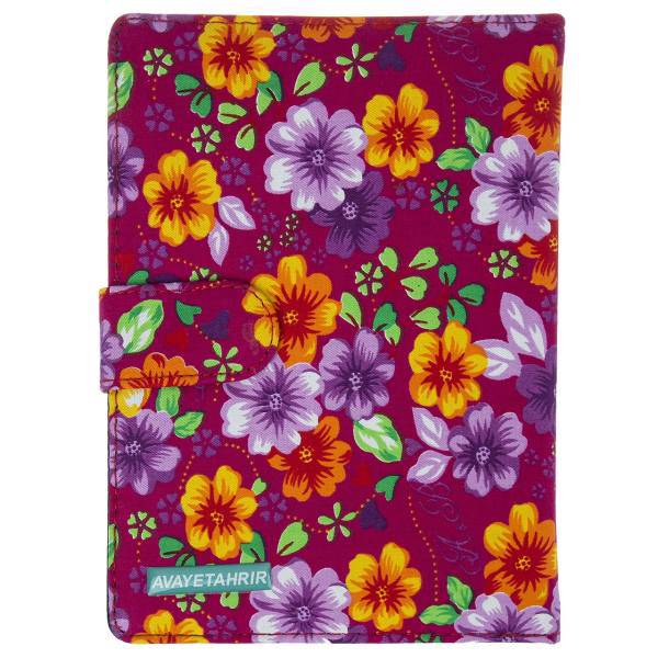 دفتر یادداشت آوای تحریر طرح گل، Avayetahrir Flower Notebook
