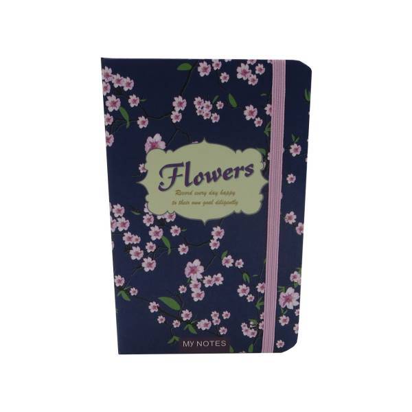 دفتر یادداشت فانزی مدل Pink Flowers