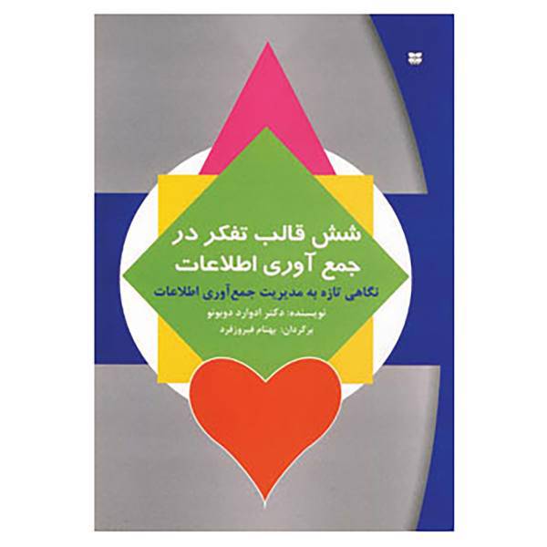کتاب شش قالب تفکر در جمع آوری اطلاعات اثر ادوارد دوبونو