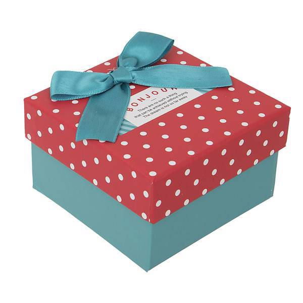 جعبه کادویی طرح خالدار، Dotted Design Gift Box