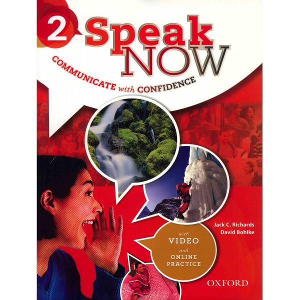 کتاب زبان Speak Now 2 Students Book And Work Book اثر جک سی. ریچاردز - دو جلدی، Speak Now 2 Students Book And Work Book