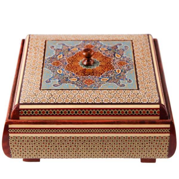 شکلات خوری خاتم کاری گالری مثالین کد 141148