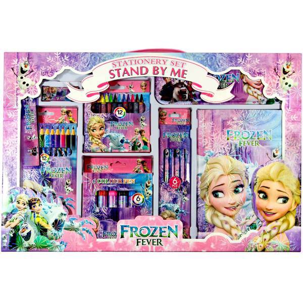 ست 9 تکه لوازم التحریر Stand By Me طرح فروزن کد 154، Stand By Me Frozen 154 Stationery Set 9 pcs