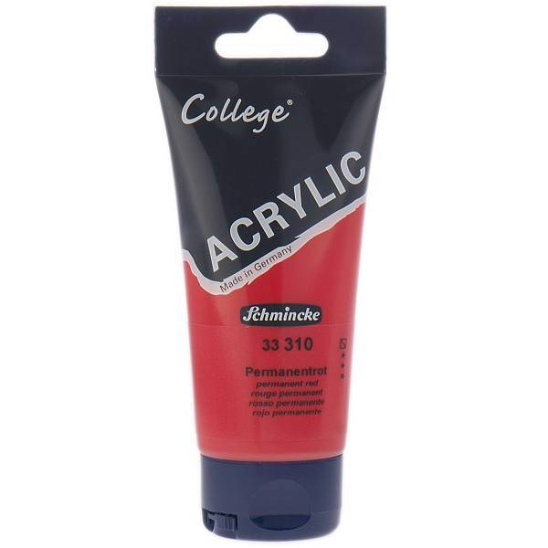 رنگ اکریلیک اشمینک مدل College حجم 75 میلی لیتر، Schmincke College Acrylic 75ml