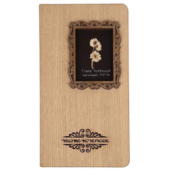 دفتر یادداشت مدل Frame طرح گل 3 سایز 10 × 18 سانتی متر، Frame Flower Design 3 Notebook Size 18 in 10cm