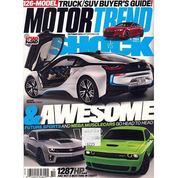 مجله موتور ترند - اکتبر 2014، Motor Trend Magazine - October 2014