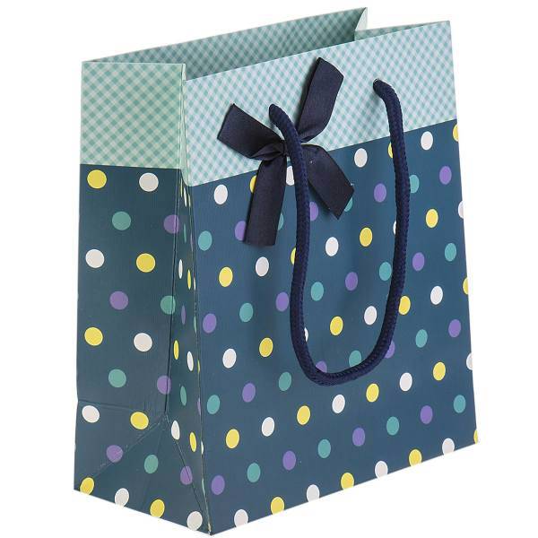 پاکت هدیه عمودی طرح خالدار، Spotted Vertical Gift Bag