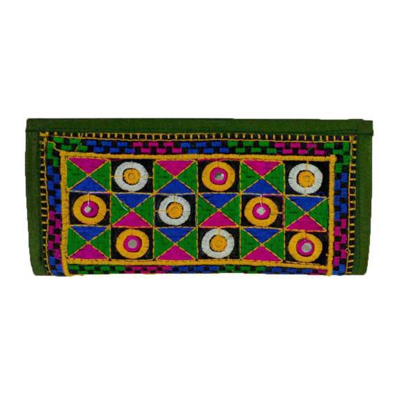 کیف پول مدل سوزن دوزی و آینه کاری کد817، Needlework Wallet Cover 817