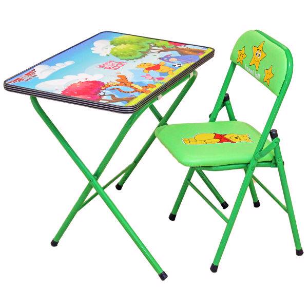 میز و صندلی تحریر تاشو کودک هانیبال مدل خرس پو، Childrens Desk