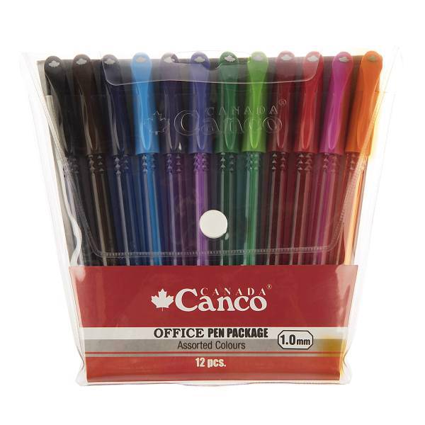 خودکار 12 رنگ کنکو مدل Office، Canco Office 12 Color Pen